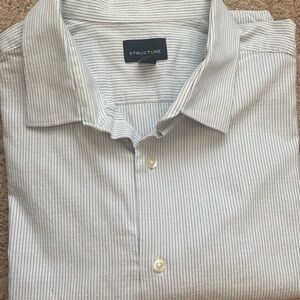 STRUCTURE  slim fit men’s dress shirt